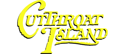 Cutthroat Island logo for Sega Mega Drive
